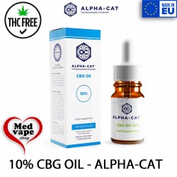 CANNABIGEROL CBG Oil 10% - ALPHA-CAT MEDVAPE