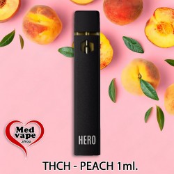PEACH 8% THCH VAPE 1ml - HERO